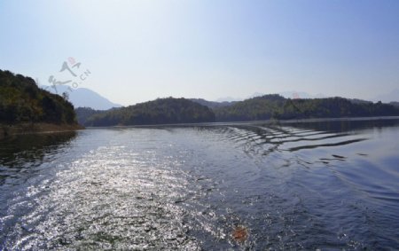 庐山西海山水摄影图片