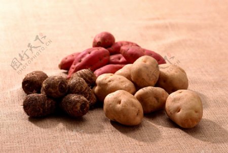 土豆芋艿马铃薯图片