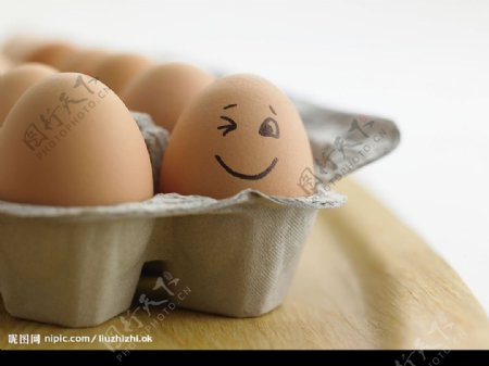 笑脸鸡蛋图片