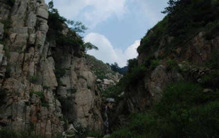 蒙山瓮城子风景图片