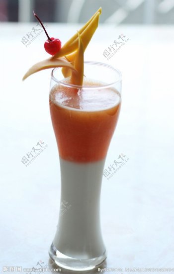 木瓜牛奶汁图片