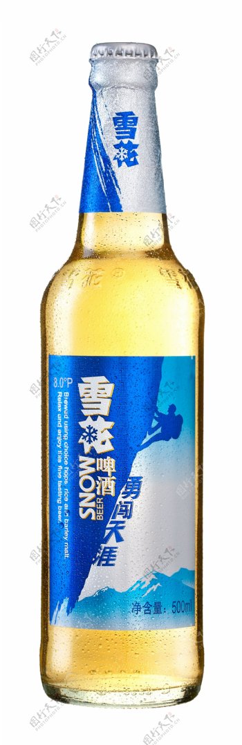 雪花啤酒图片