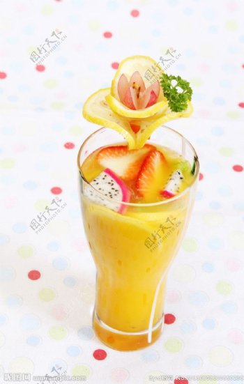 芒香柠檬汁图片
