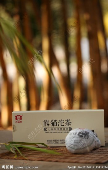 熊猫沱茶图片