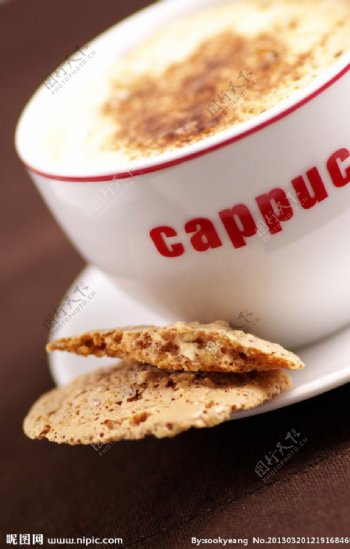 卡普奇诺咖啡图片