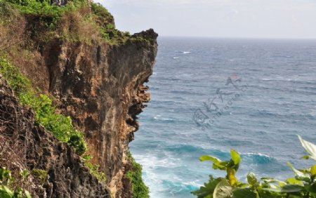 巴厘岛海浪图片