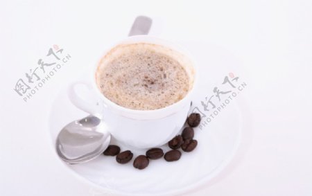 咖啡咖啡豆coffee饼干汤匙图片