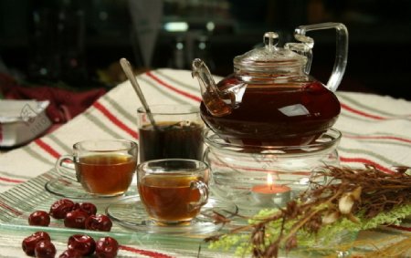 红枣茶图片