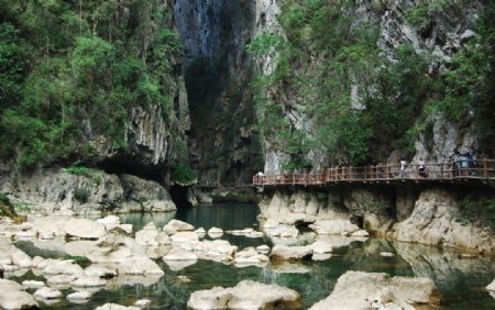 大七孔山水石图片