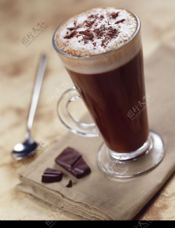 咖啡之热巧克力图片