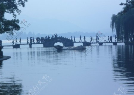 杭州动感西湖图片