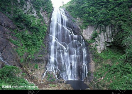 高清风景照清溪自然41瀑布图片