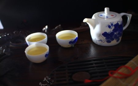 江南文化茶艺摄影图图片