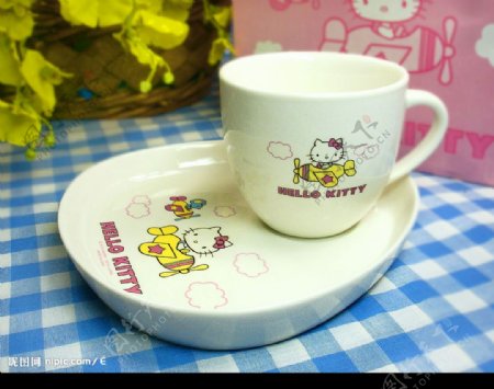 HelloKitty杯子图片