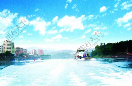 贵州第一大港赤水港非高清图片