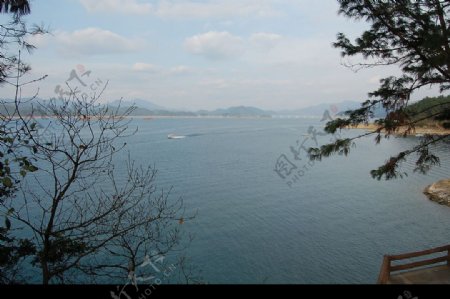千岛湖光山色图片