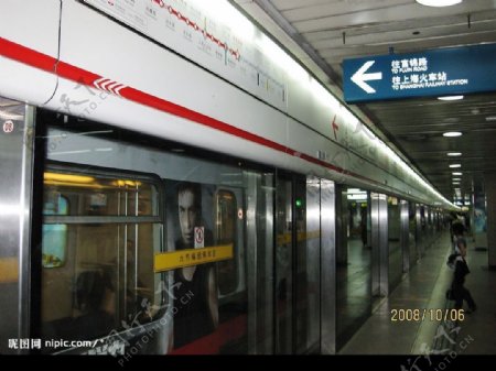 上海地铁1号线图片