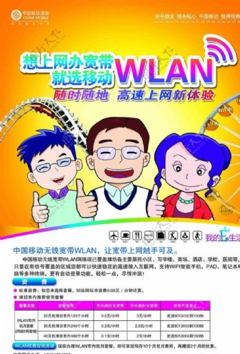 WLAN海报图片