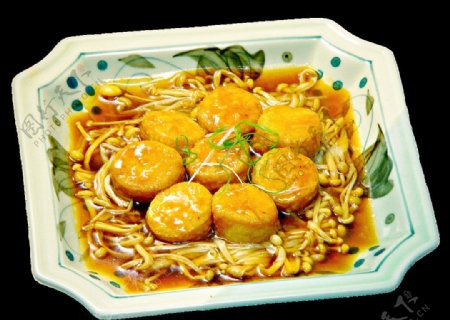 金菇玉子豆腐图片