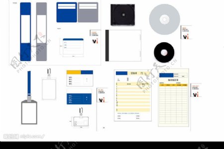 VI模板文件全集办公事务用品类2图片