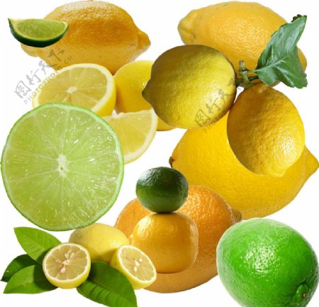 水果柠檬橙子图片