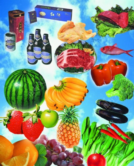 各种水果蔬菜图片