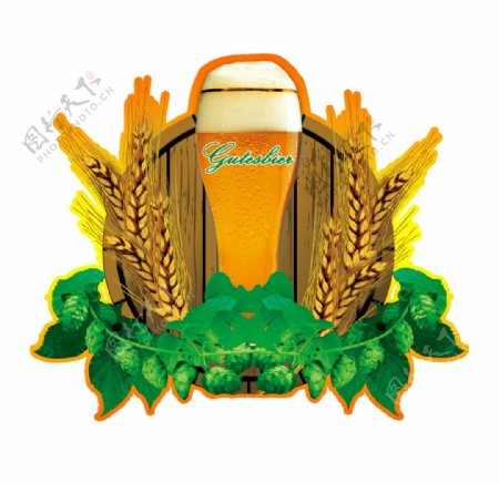 德国啤酒标志图片
