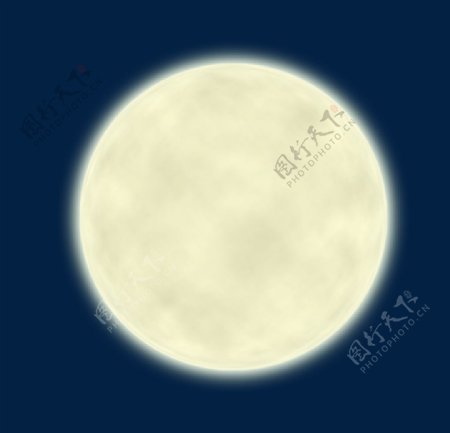 中秋月亮圆月图片