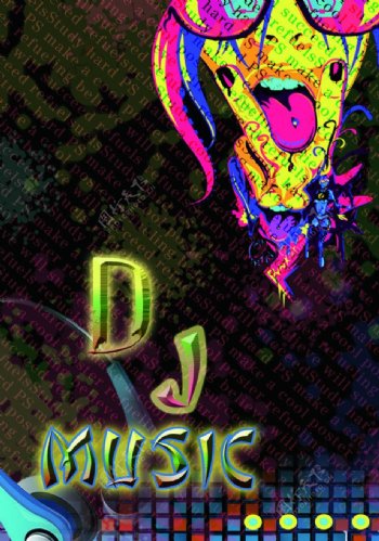 DJ音乐海报图片