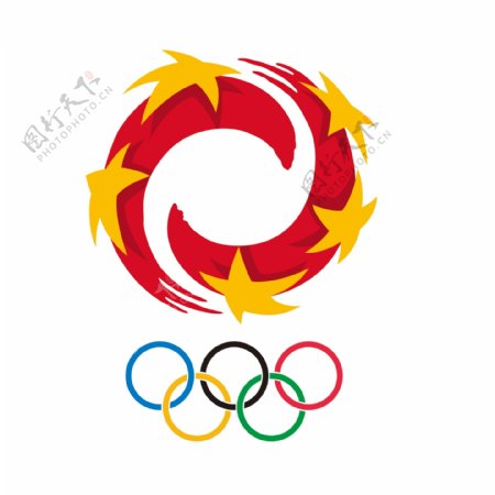 中国奥委会会标图片