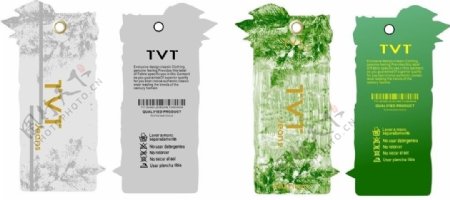 TVT服装吊牌图片