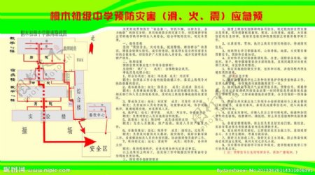 预防灾害应急预案图片