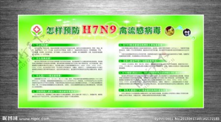 H7N9展板图片