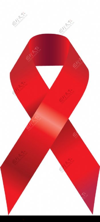 爱滋病红丝带图片