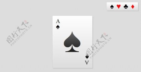 css3写的扑克牌案例图片