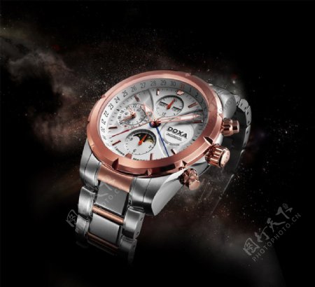 时度手表托菲奥系列广告设计图片