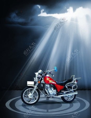 摩托车海报图片