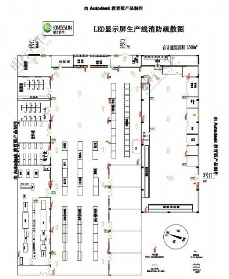 消防平面布置图图片