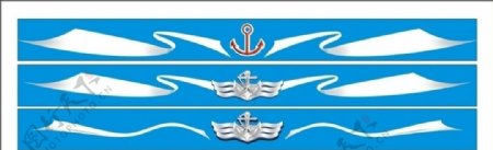 海海军锚矢量军事图片