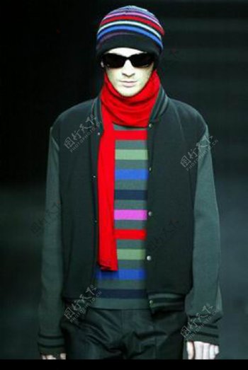 巴黎2004男装冬季发布会0077