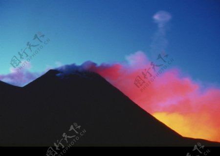 闪电火山彩虹0075