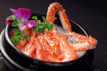 花蟹虾粥