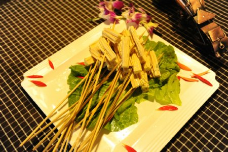 腐竹串串餐厅拍摄