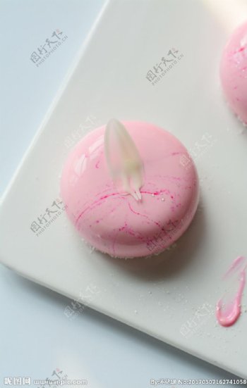 粉色五重奏蛋糕