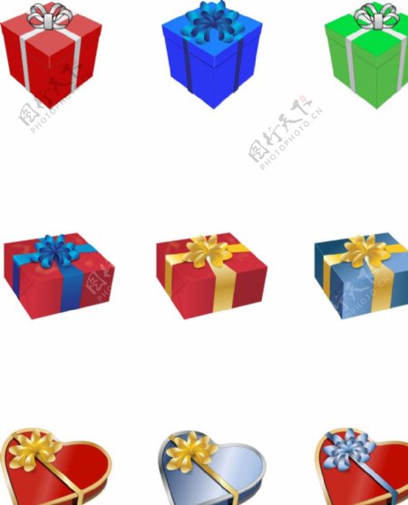 礼物包装礼品盒心型盒