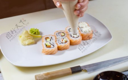 寿司沙拉