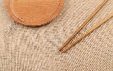 竹筷子摄影图
