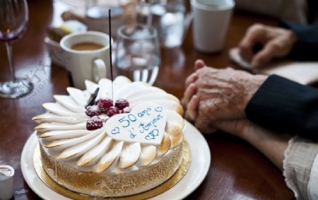 结婚50周年庆典蛋糕