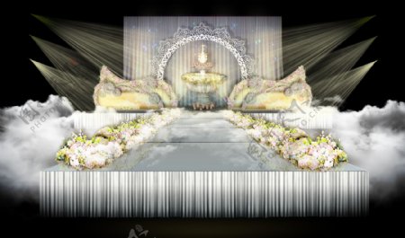 洛卡婚礼舞台设计