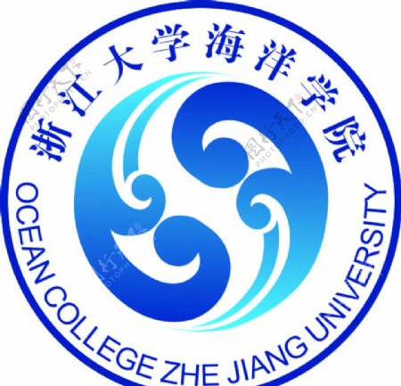 浙江大学海洋学院logo